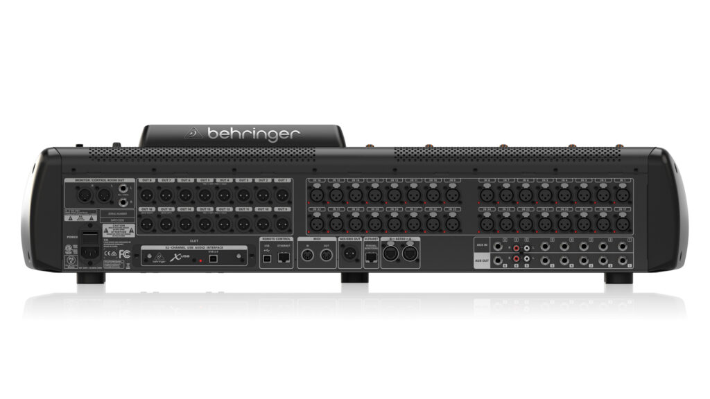 Behringer X32 Input Options - X32 Full Size Console