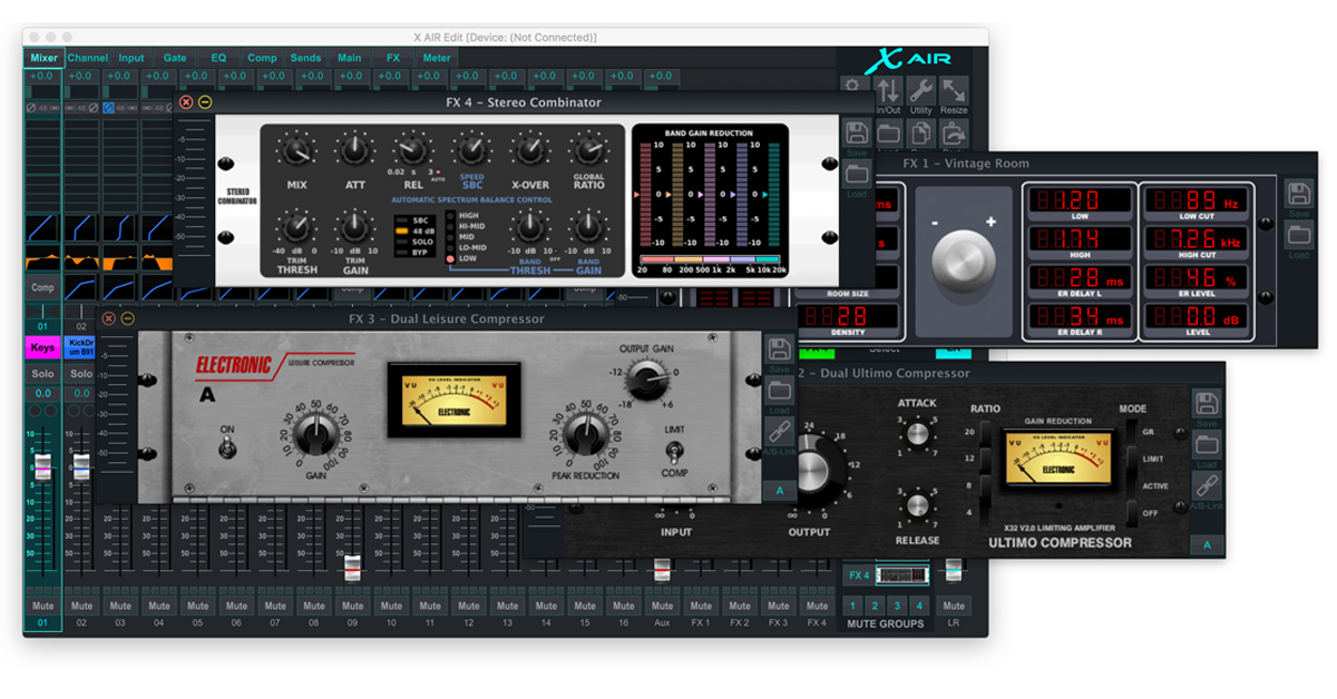 Behringer X-Air Effects Presets Library Download